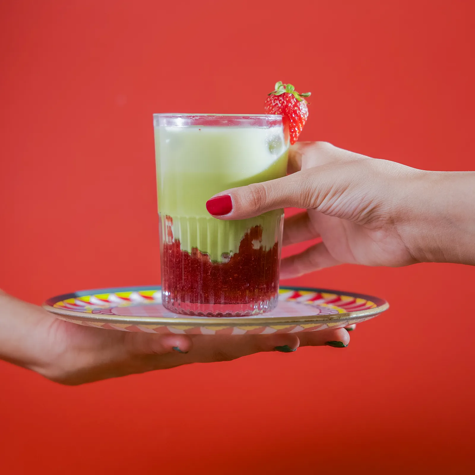 آیس ماچا لاته